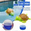 Floating Pool Chlorine Dispenser, Cute Turtle Tortoise Animal Chlorinator for Inflatable Pools & Hot Tubs