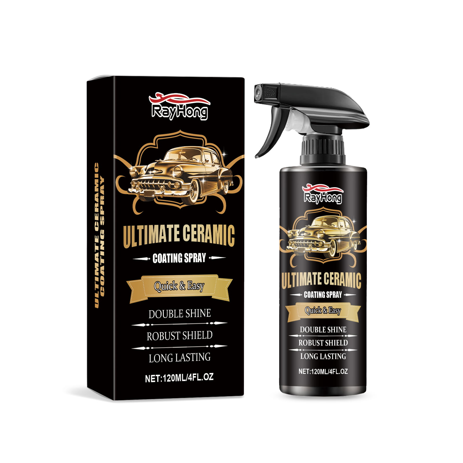 

Ceramic Coating Spray For Vehicles Rapid Application Paint Protection Wax Anti Soiling Gloss Enhancing Maintenance Coating Agent