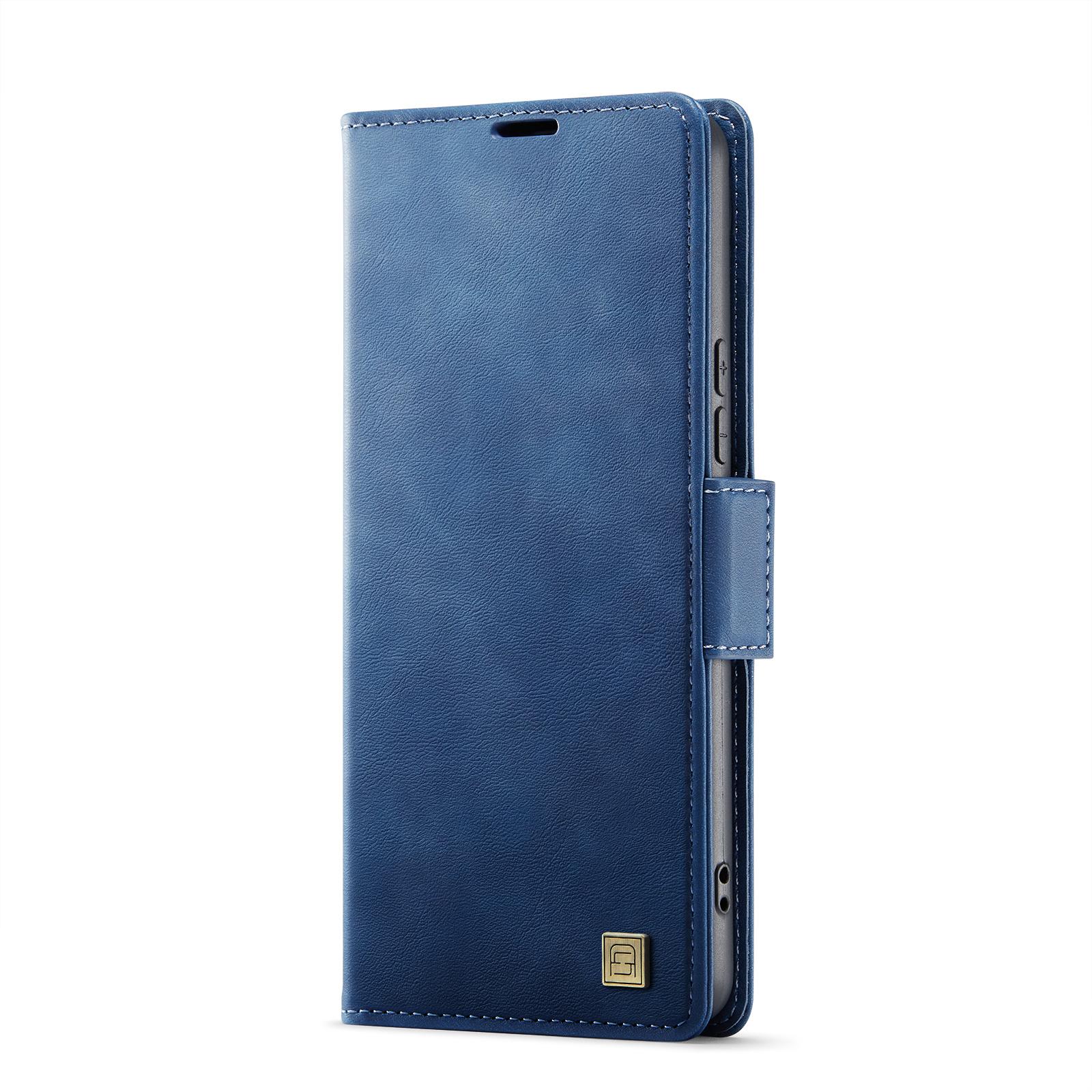 

Чехол-кошелек для Samsung Galaxy A17 4G/5G с отделениями для карт и подставкой, кожаный чехол с защитой 360° Samsung Galaxy A17 4G/5G синий