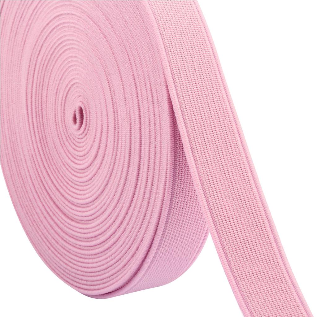 Banda elástica tejida, ancho, cuerda elástica, cuerda elástica artesanal, 28m/2,5 cm de ancho