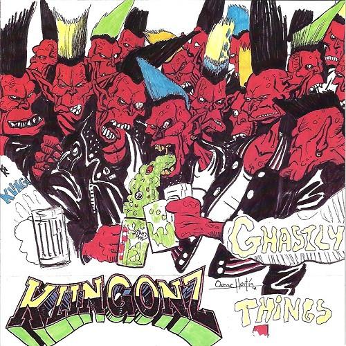 

CD KLINGONZ Ghastly Things RUMBCD013 Rumble 1990 Germany Rock Used
