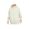 Nike Embroidered Logo French Terry Hoodie Men Top Stone DA0024-230
