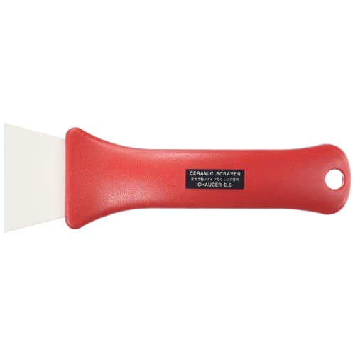 Intec Kaneki Ceramic Scraper, Spatula: Kyocera A473 Alumina Ceramic, Handle: ABS Resin, Japan, GSK01