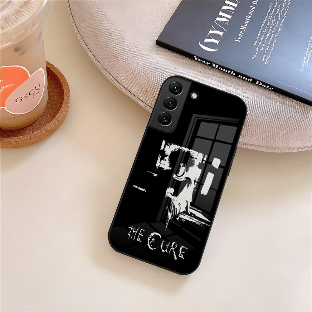 The Cure Robert Smith Phone Case Glass For Samsung Galaxy S25 S23 S24 S21 S22 S20 Ultra Fe Plus A15 A14 Cover