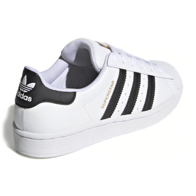 Adidas Superstar Cloud White Core Black Gold GS Sneakers FU7712