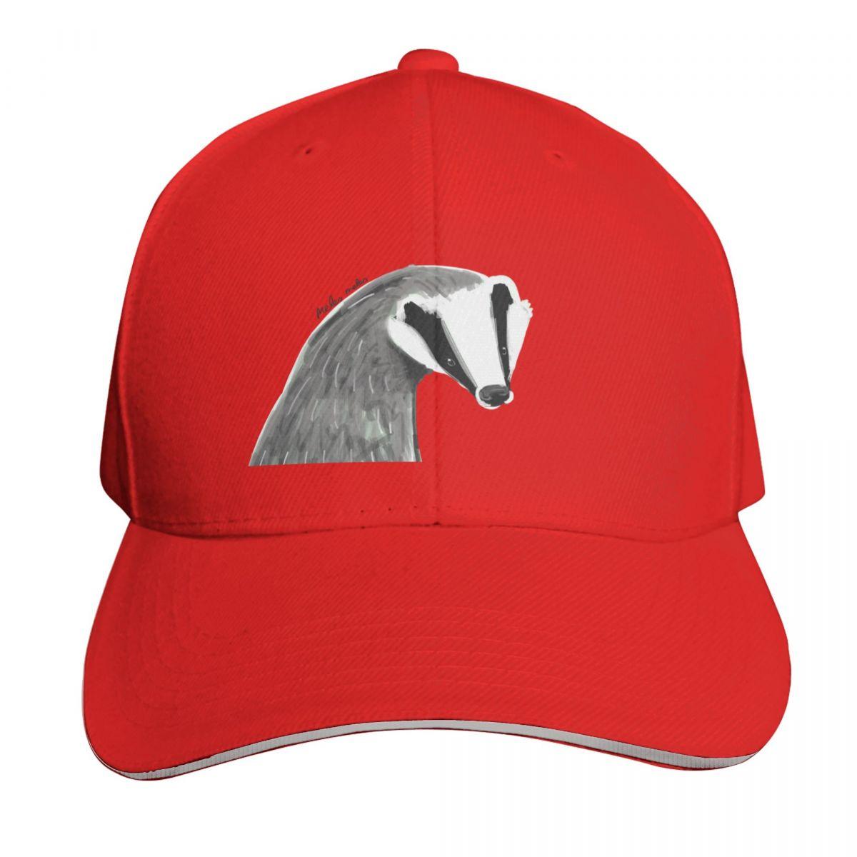 European Badger pattern Baseball Cap Golf Luxury Hat Bobble Hat Luxury Unisex cap Unisex Hats Womens