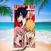 C-Chainsaw M-Man Microfiber Printed Beach Towel Mountain Climbing Yoga Beach Swimming Running Absorbent Soft Towel