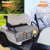 Golf Cart Seat Cover With Four Front Pockets And Nonslip Base For Outdoor Golfing