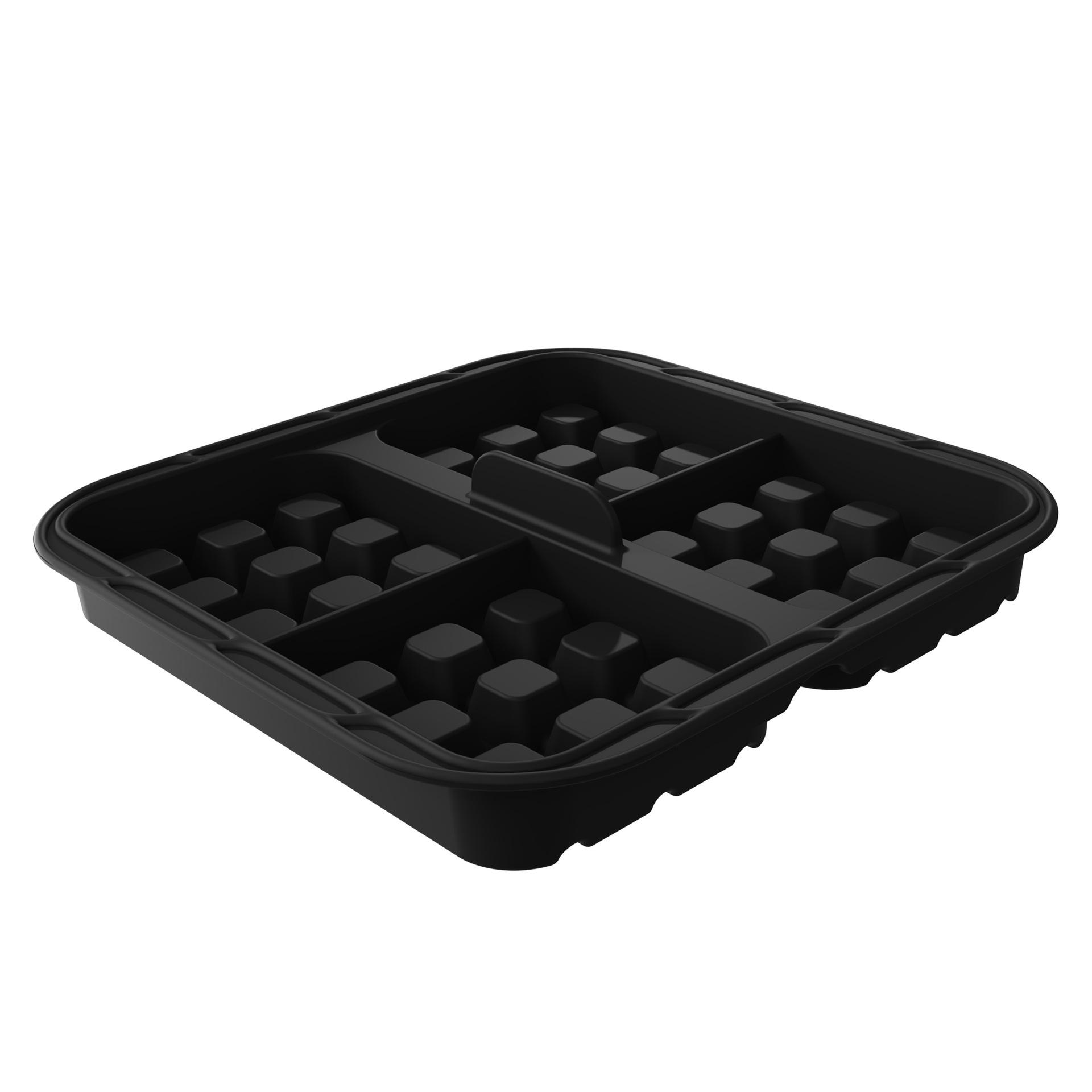 Silicone 6L Air Fryer Pan & 10 Waffle Cake Mold Set