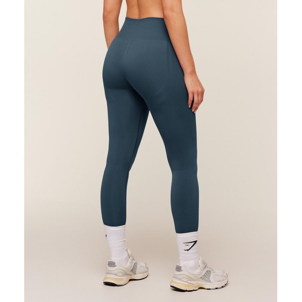 Gymshark Everyday Seamless Legging 2.0 Gs Stealth Blue B5c6k Ud6s
