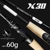 26 Jiyu Models: X40/30/20 Lure Rods - Lightweight Trigger & Straight Handle, Ultra-Fast Action for Perch and Worm Casting