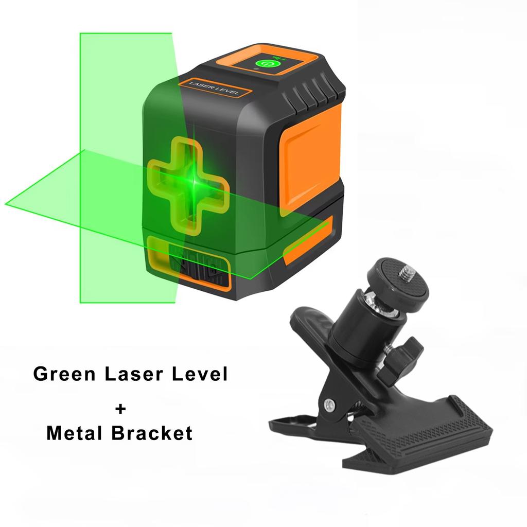 Mini 2 Lines Laser Level Self-Leveling Horizontal And Vertical Cross Super Powerful Green/Red Laser Beam Line