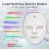 7-Color LED Beauty Mask: Home Photorejuvenation Red Light Therapy Device