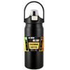 1500ML/50Oz 304 Stainless Steel Thermos Outdoor Portable Sports Vacuum Flasks with Straw Large Capacity Travel Water Bottle Mug