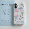 INS Adorable Summer Wave Points Illustrations Y2k Phone Case For iPhone 17Promax Air 16Pro 15 14 13 12 11Pro Max Plus Back Cover