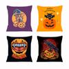 Halloween Gruselige Kürbis Kissenbezug Bequeme Kurze Plüsch Kissenbezüge Stuhl Auto Sofa Kissenbezug Heimdekorativ SJ-316