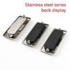 Metal Recessed Drawer Handles set Refined Steel Flush Mount Handles Recessed Handles Upgrades for Dressers & Cabinets
