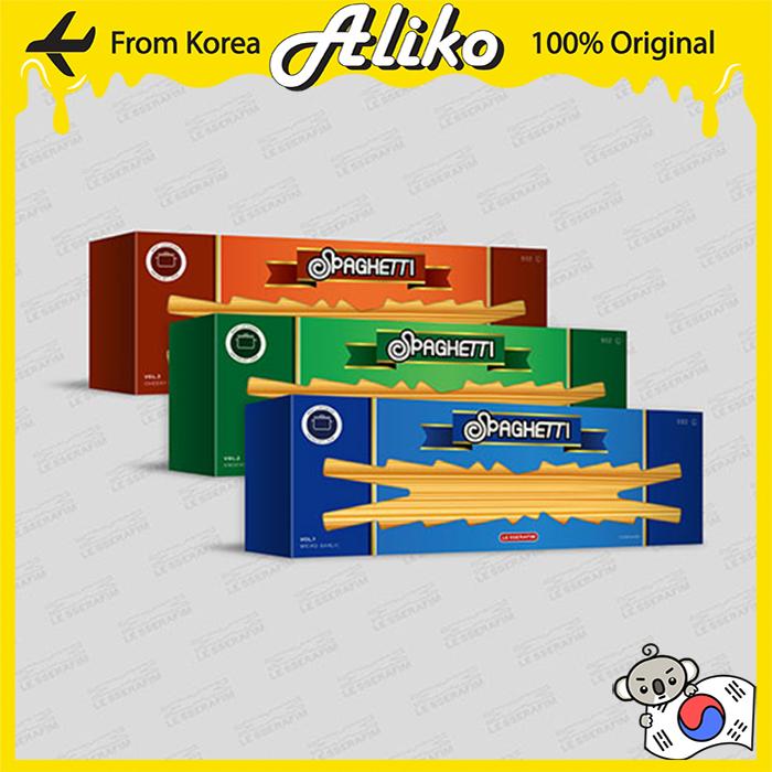 

LE SSERAFIM АЛЬБОМ - 1-й сингл-альбом SPAGHETTI No Pob_Random