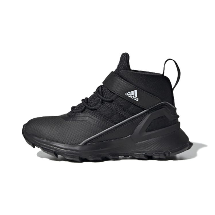 Adidas Rapidarun Atr El K Mid-Top Running Shoes Kids Running Shoes Black EH0685