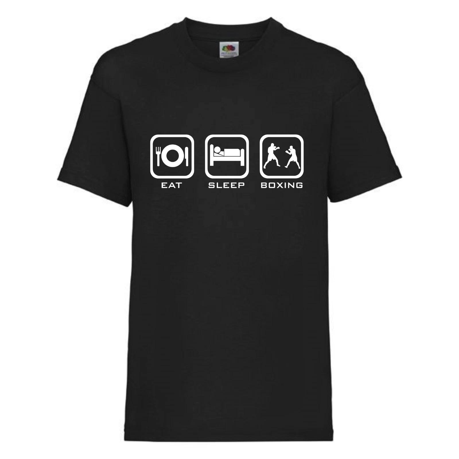 Eat, Sleep, Boxing - Kids Boxing T-Shirt - Boxing Fan, Boxer, Birthday Gift 3XL