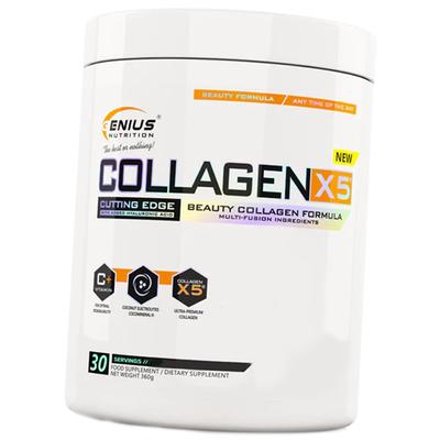Colágeno y Ácido Hialurónico, Collagen-X5 Powder, 360g (68562002)