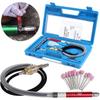 Mini 17Pcs Air Micro Die Grinder Kit Pencil Polishing Rotary Cutting Tools Set 90 PSI for Cleaning and Polishing Jewelry