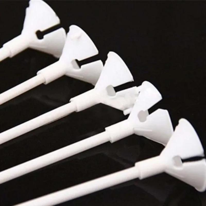 20 Pcs/set Balloon Holder Sticks Plastic Balloon Prop Rods Birthday Party Decorations Supplie