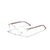 Glasses Cat'S Eye Black Frame Small Fragrance Can Be Matched With Myopia Flat Glasses Men'S High-End Plain Frame Glasses Women