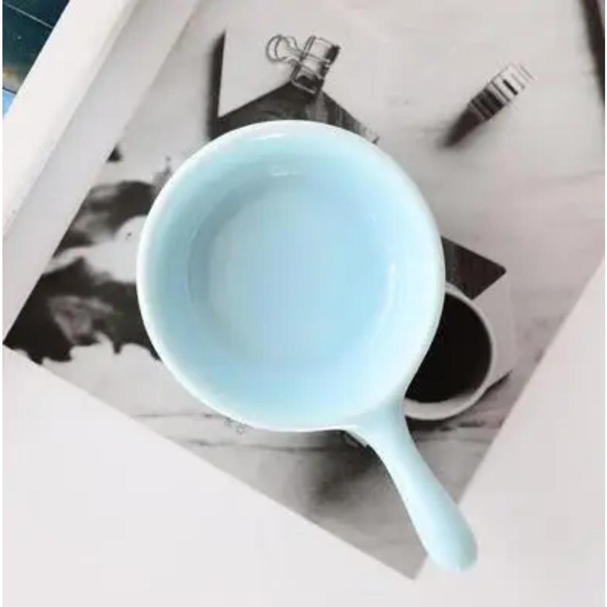 

Товары для дома и кухни Керамическая ручка Соусник\блюдце для приправ Японская мини-тарелка для васаби\джема\гарнира\уксуса Дропшиппинг небесно-голубой