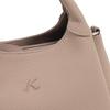 handbag with removable shoulder strap Sand Beige 52521 [Kitamura] 2-way Z-0650 Women's