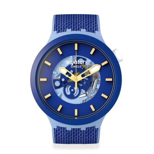 Swatch Watch Bouncing Blue The January Collection SB05N105 Blue