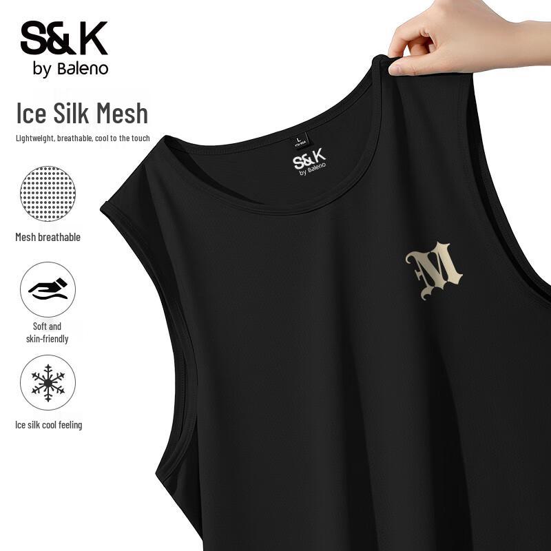 Мужская охлаждающая сетчатая жилетка Baleno серии S&K XL