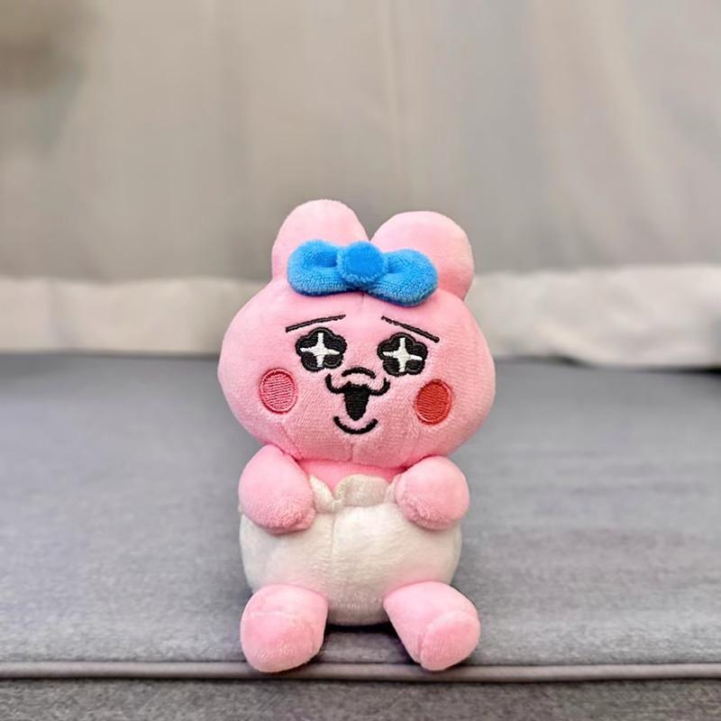 Opanchu Hose Hase Hase Rosa Hase Plüschtier Anhänger Lustige Puppe Tasche Kleiner Anhänger Niedliches Plüschtier Kind Geschenk