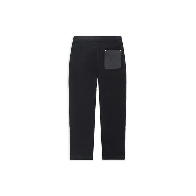 Li-Ning Badfive Sichuan Straight-Leg Loose Casual Pants Men Bottoms Black AKXR633-2