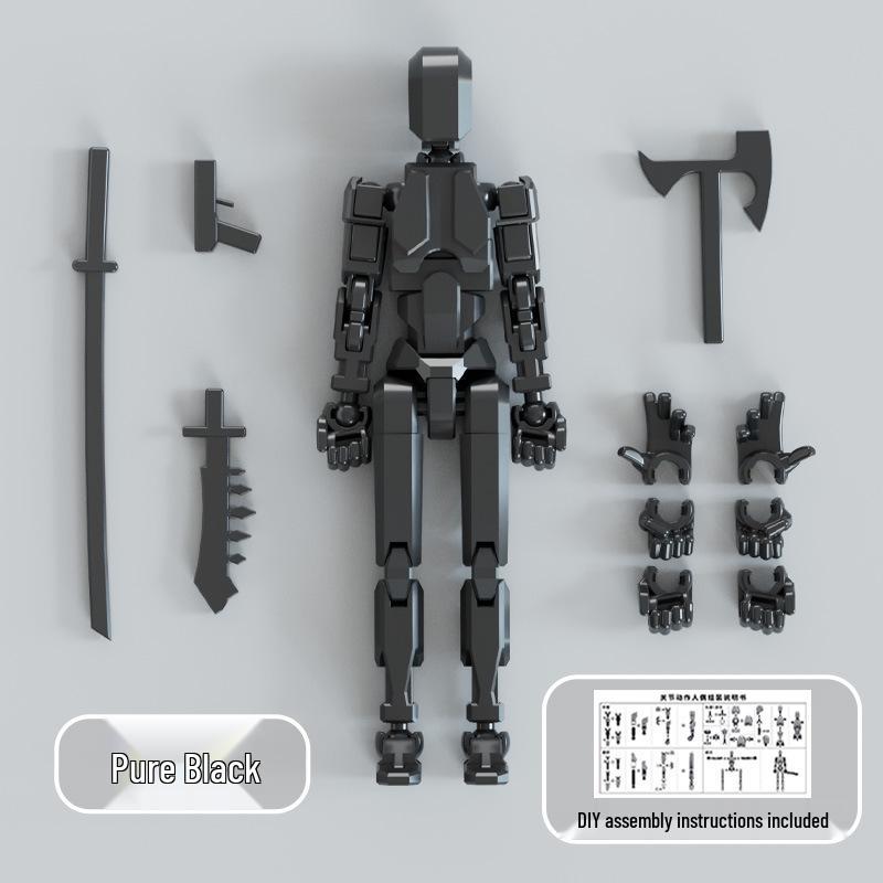 Multi-joint Movable Figure Assembly Toy and Ornament