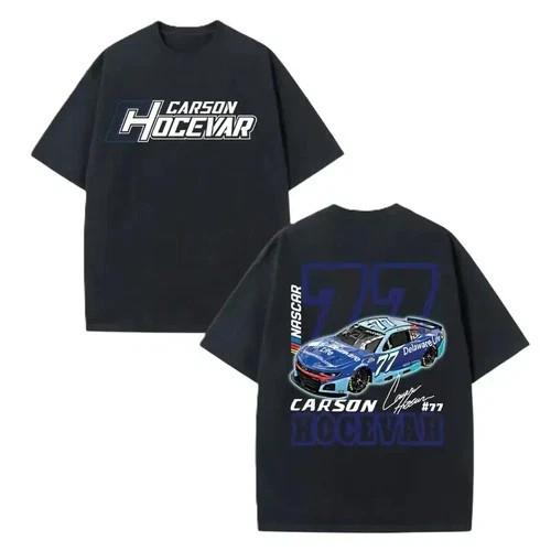 Carsonn Hocevarr #77 NS T Shirt, Racing Driver Graphic Tee L