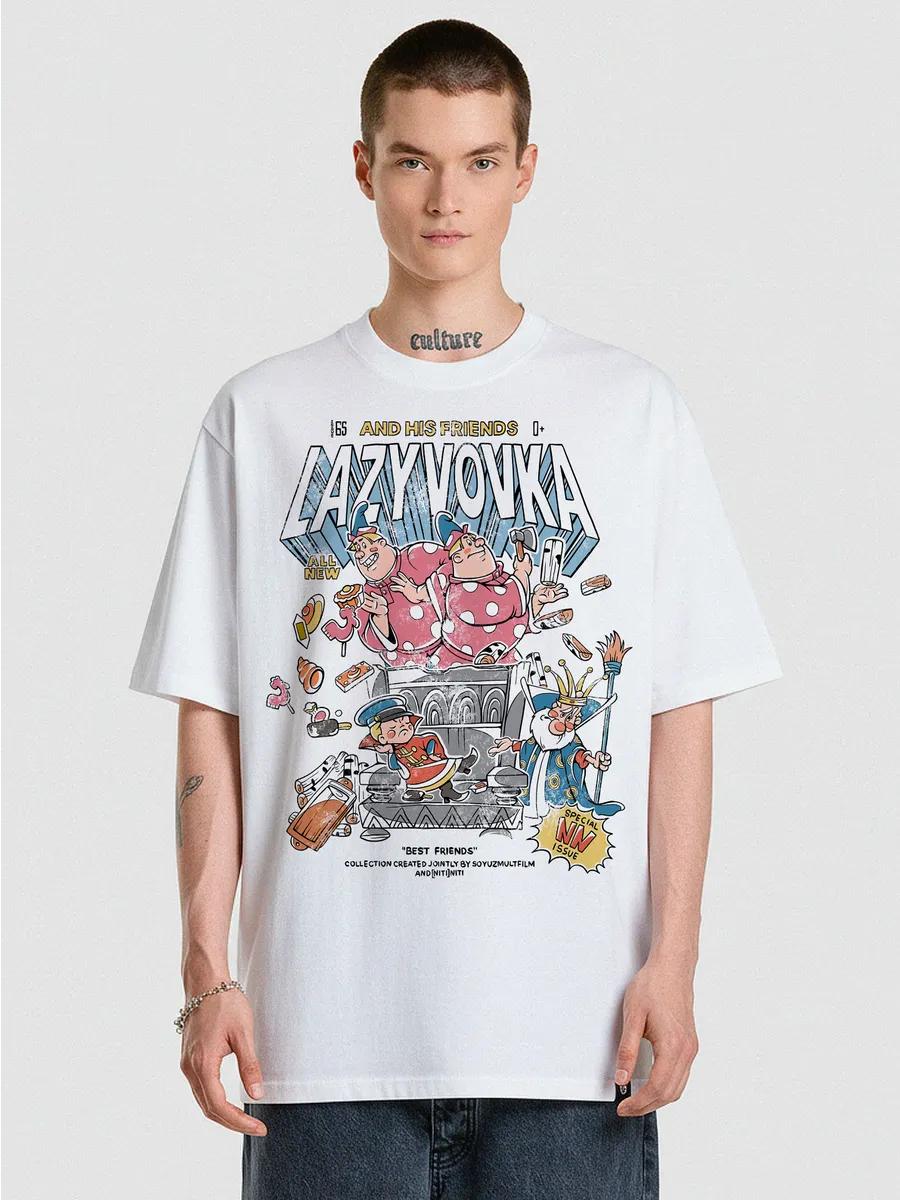 Soyuzmultfilm print T-shirt L