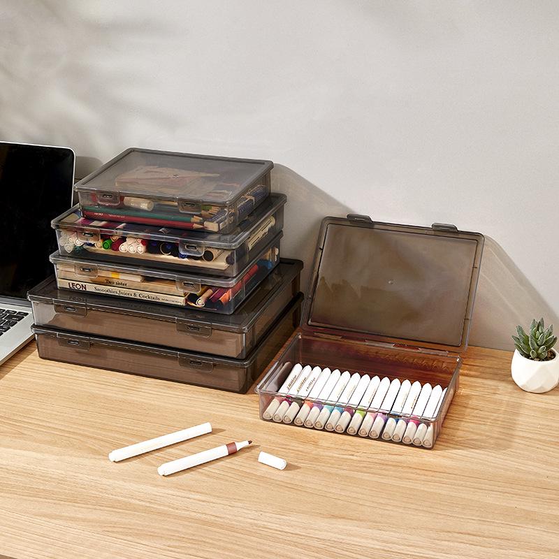 Large Transparent A4 Document Storage Bag for Home