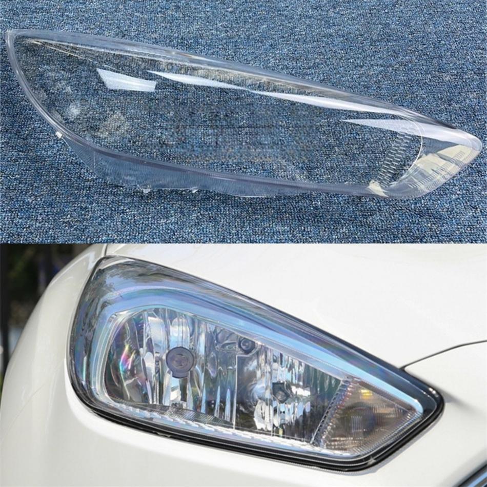 For Ford Focus 2015 2016 2017 2018 Car Products Lights Cover Headlights Lamp Glass Car Front Headlight Lens Cover Lights Shell