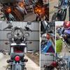 Moto Lights Retro Motorcycle Lights 12V Single Wire Turn Signals Lights Universal Motorcycle Turn Signals for Harley Cafe Racer