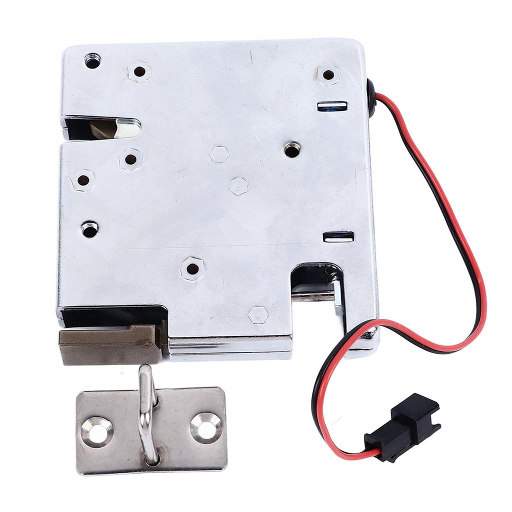 Electric Latch Lock Electromagnetic Control Cabinet Door Locker Solenoid Spring Drawer Lock 24V