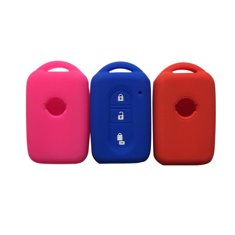 Per Nissan Micra K12 Custodia in Silicone per Chiave Auto Copertura Protettore Portachiavi per Badge Nissan Juke Duke Xtrail X-Trail T31 Qashqai Guscio Chiave