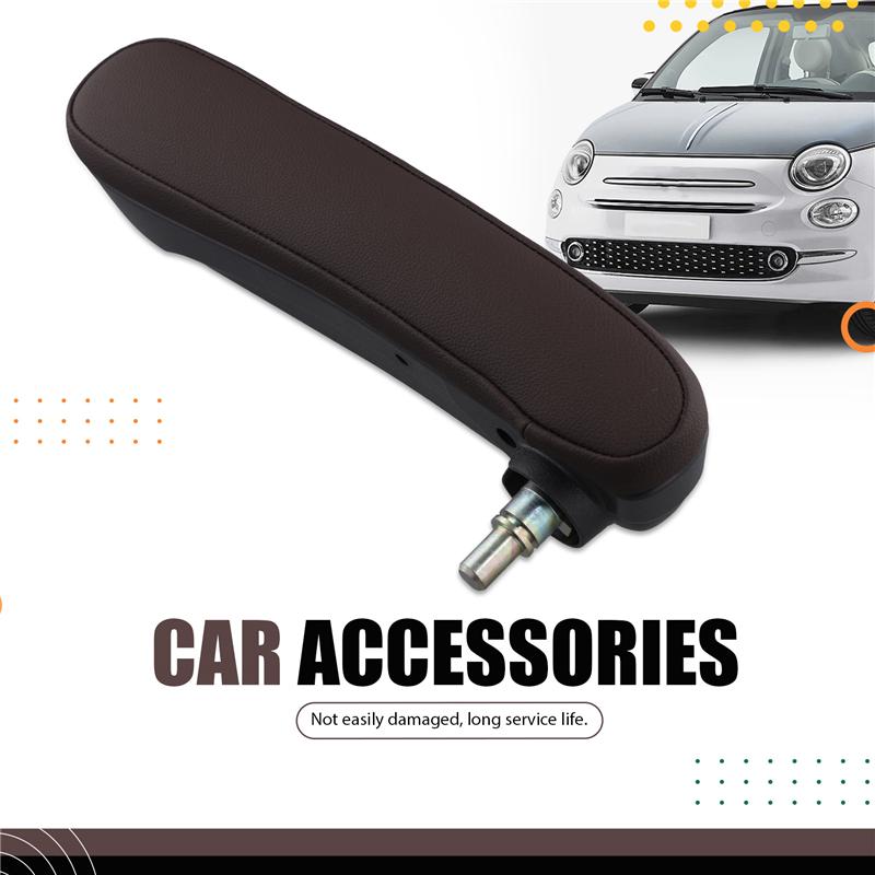 Reposabrazos del asiento interior del conductor delantero izquierdo 6BV31KRLAA Para FIAT 500 2016- Asideros de repuesto para reposabrazos de asiento