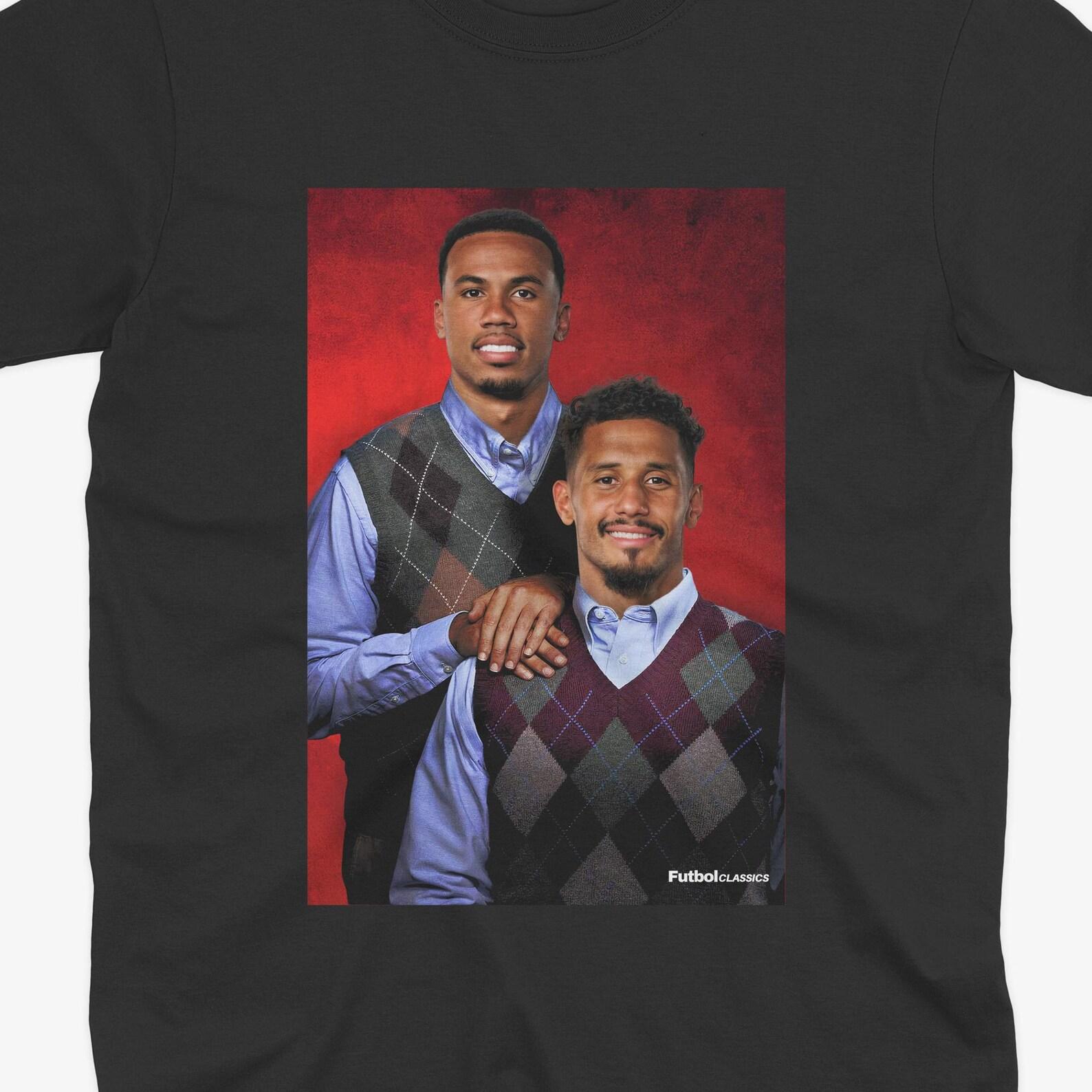 Gabriel & Saliba T Shirt, New 25/26 Season, Gabriel Magalhães, William Saliba, Arsenal T Shirt, Arsenal Gift, Arsenal Fans L