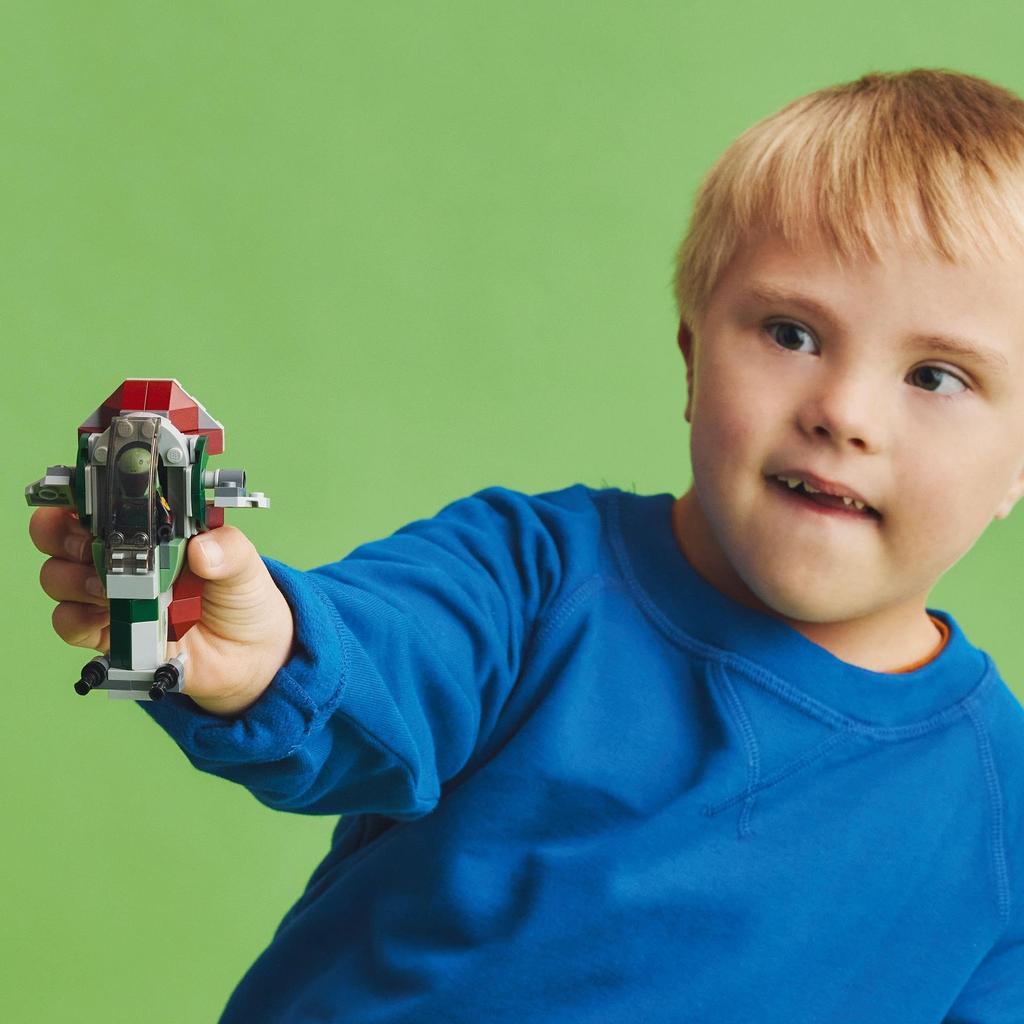 LEGO Toy Star Wars Boba Spaceship Microfighter Boys Girls Star Wars Goods Figure Plastic Model Toy Educational Toy Birthday Present Gift LEGO Block