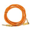 14 Inch Instrument Cable Straight 6.35mm Male Jack Stereo Sound Guitar Cable Bass AMP Cord for