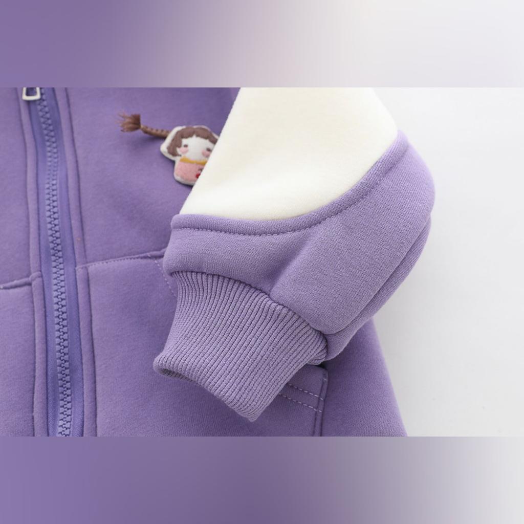 Kids Casual Long-Sleeve Set, Comfortable Daily Wear Outfits