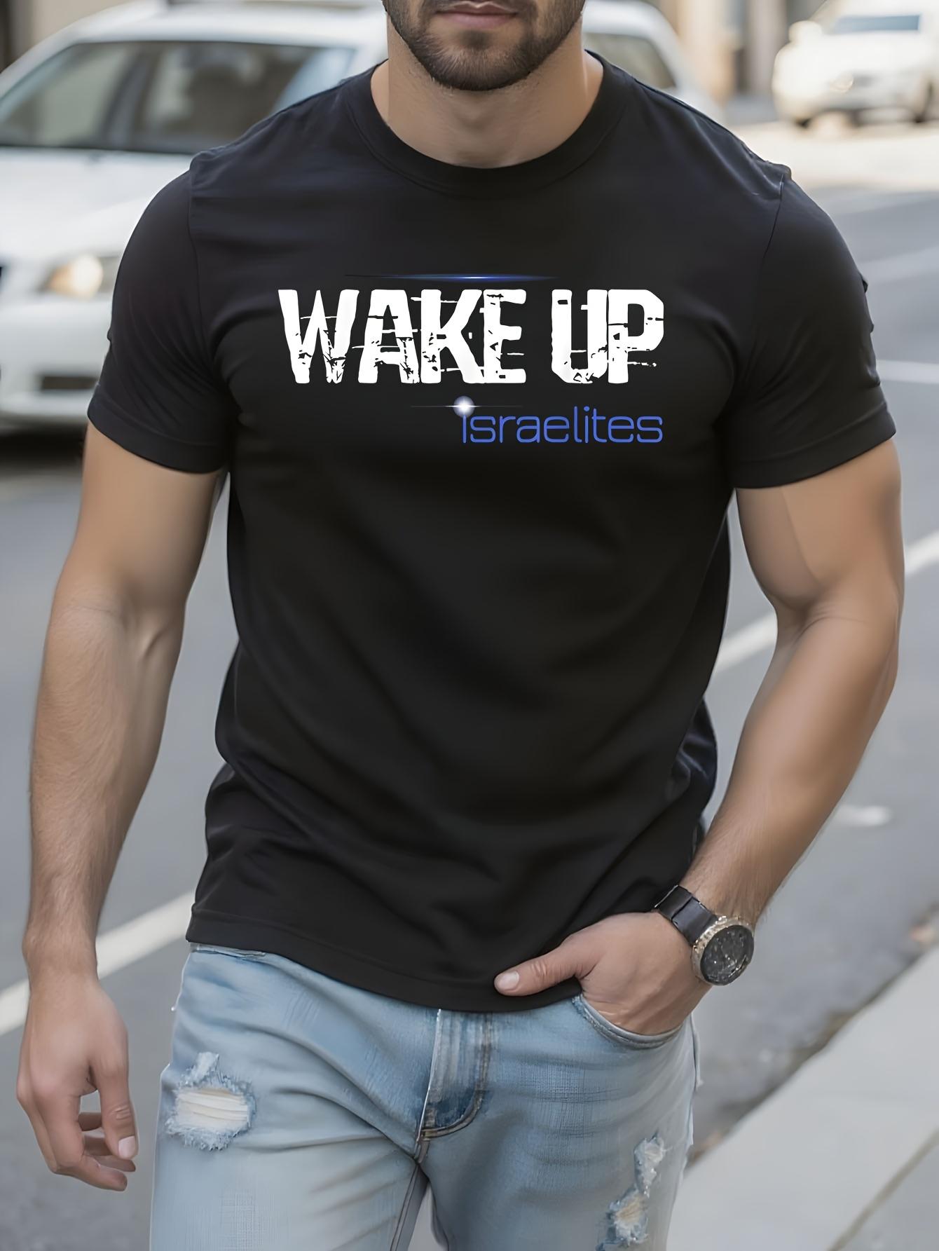 Hebrew Israelite Wake Up Israelites Judah Torah Tshirt - ... M