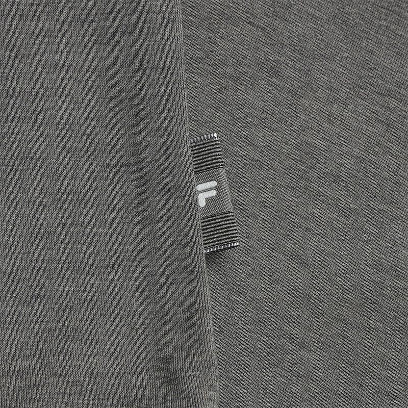 FILA Milano Series Casual Loose Comfortable T-Shirt Men tops Dark-Gray F11M625120FDY