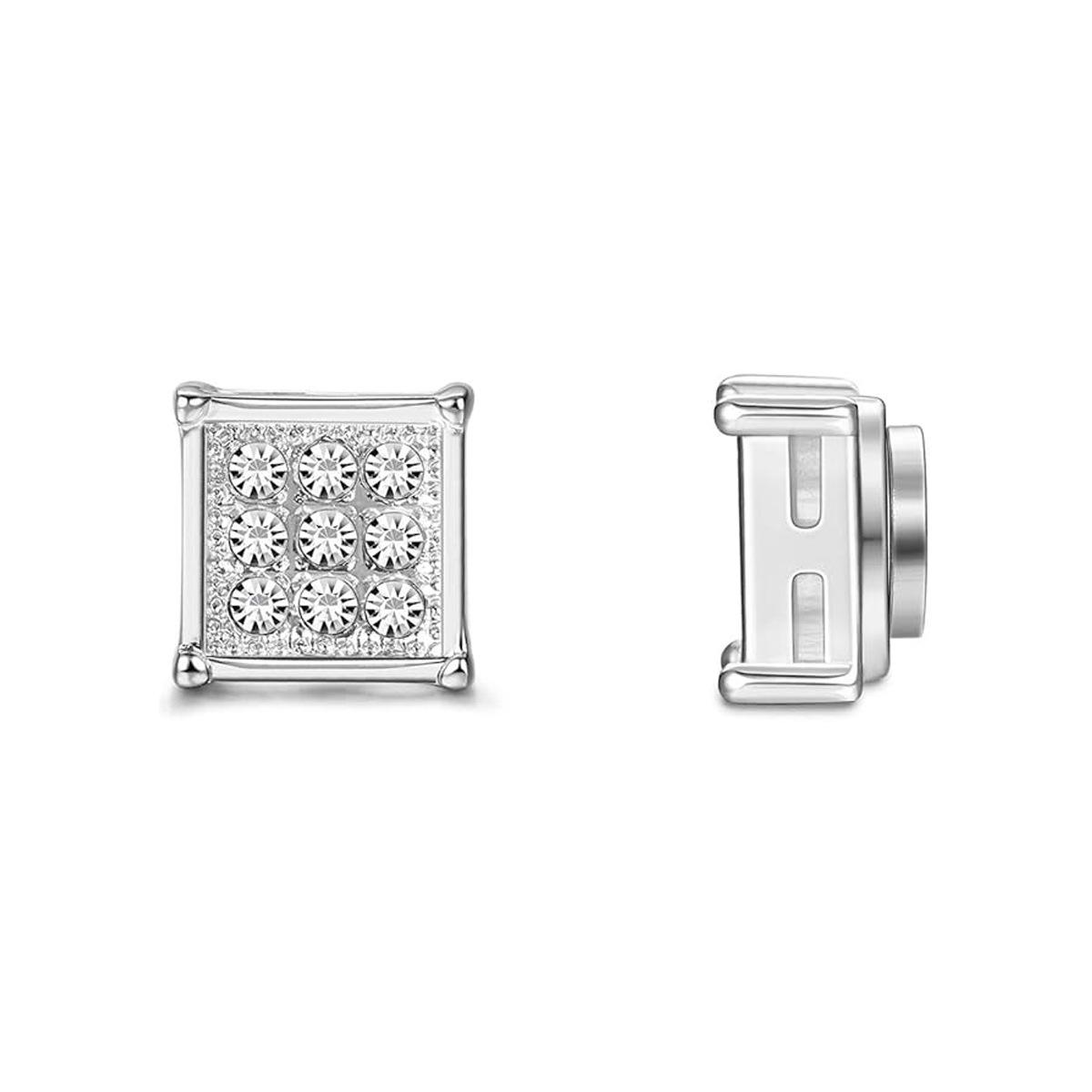 

Универсальный мужской и женский персонализированный прилив без пирсинга уха, клипса на ухо 6mm steel 1 pair